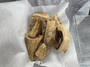 ニジマスのから揚げ